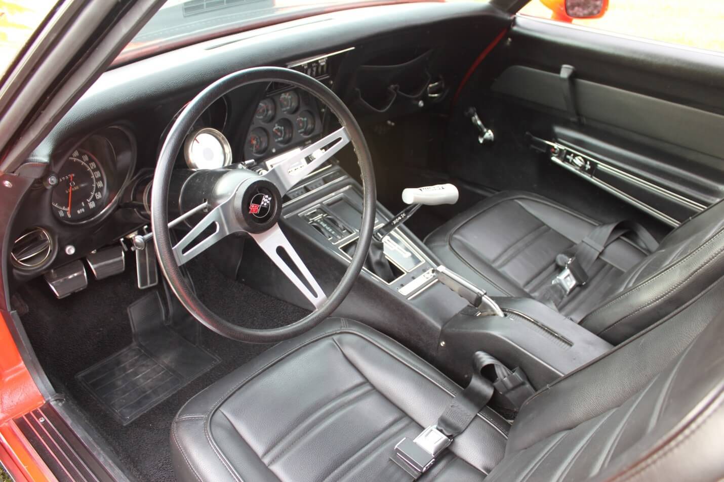 Fully restored interior