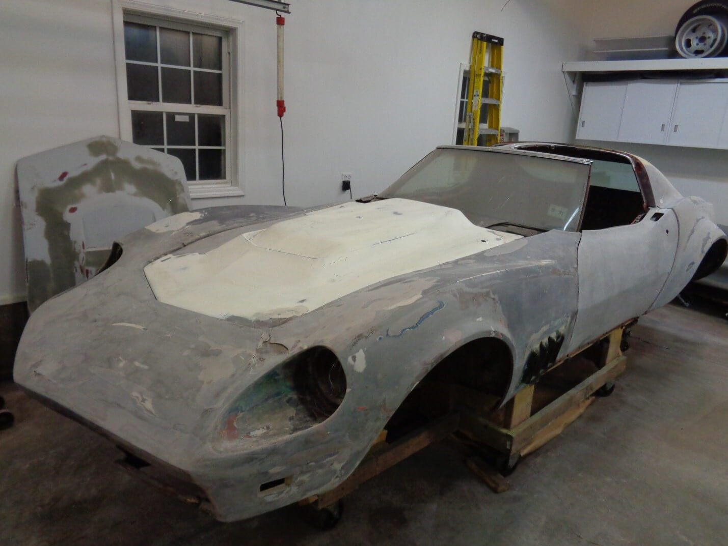 Body work in progress