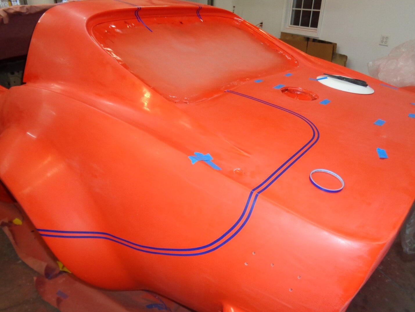 Taping before black details