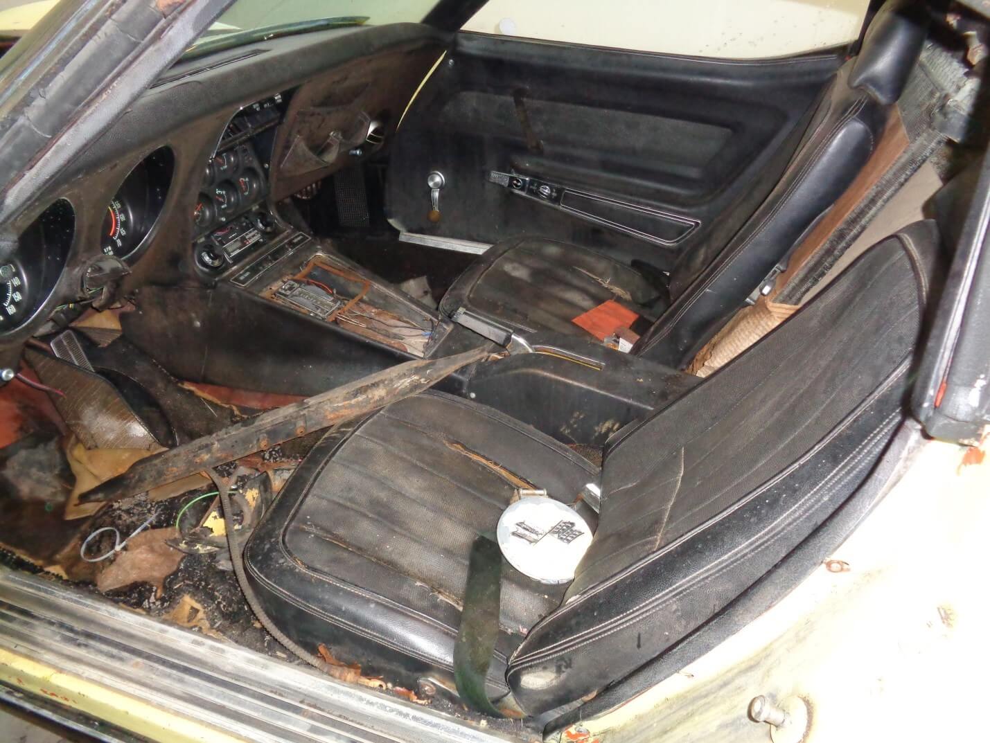 Original interior before restoration