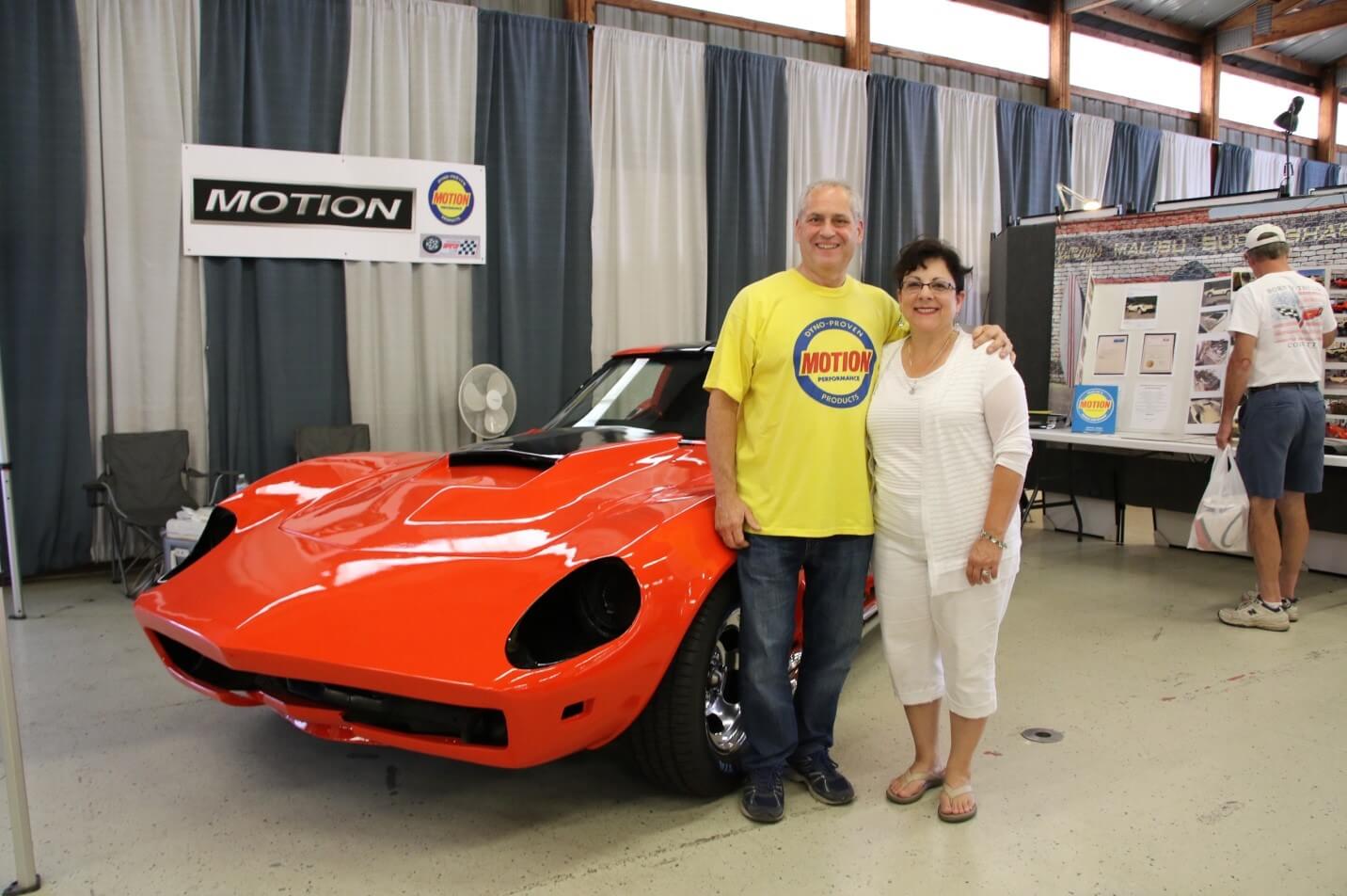 Joe and Mary Lynn with Beauty, 2017