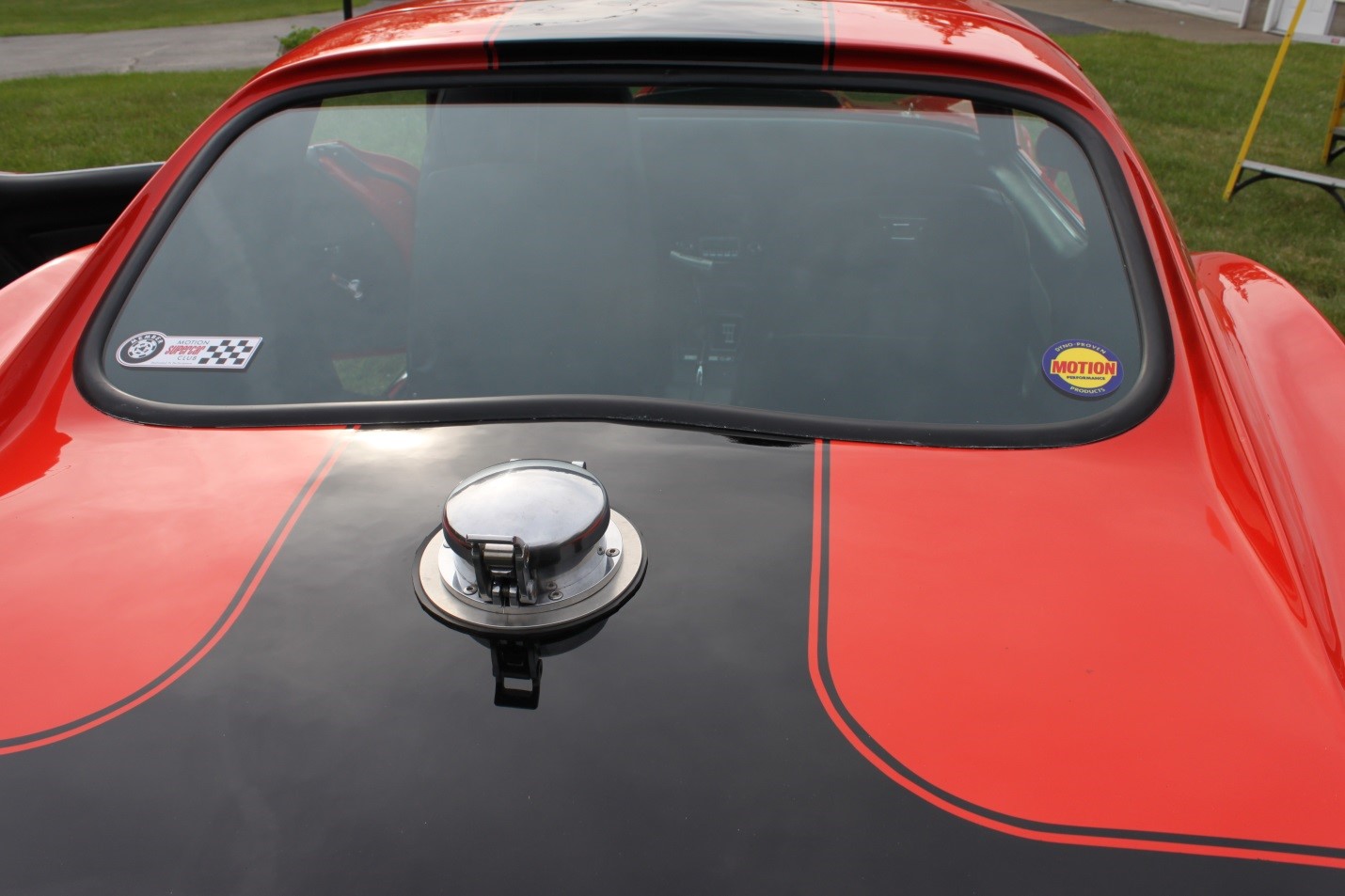 Motion Phase III GT rear window detail